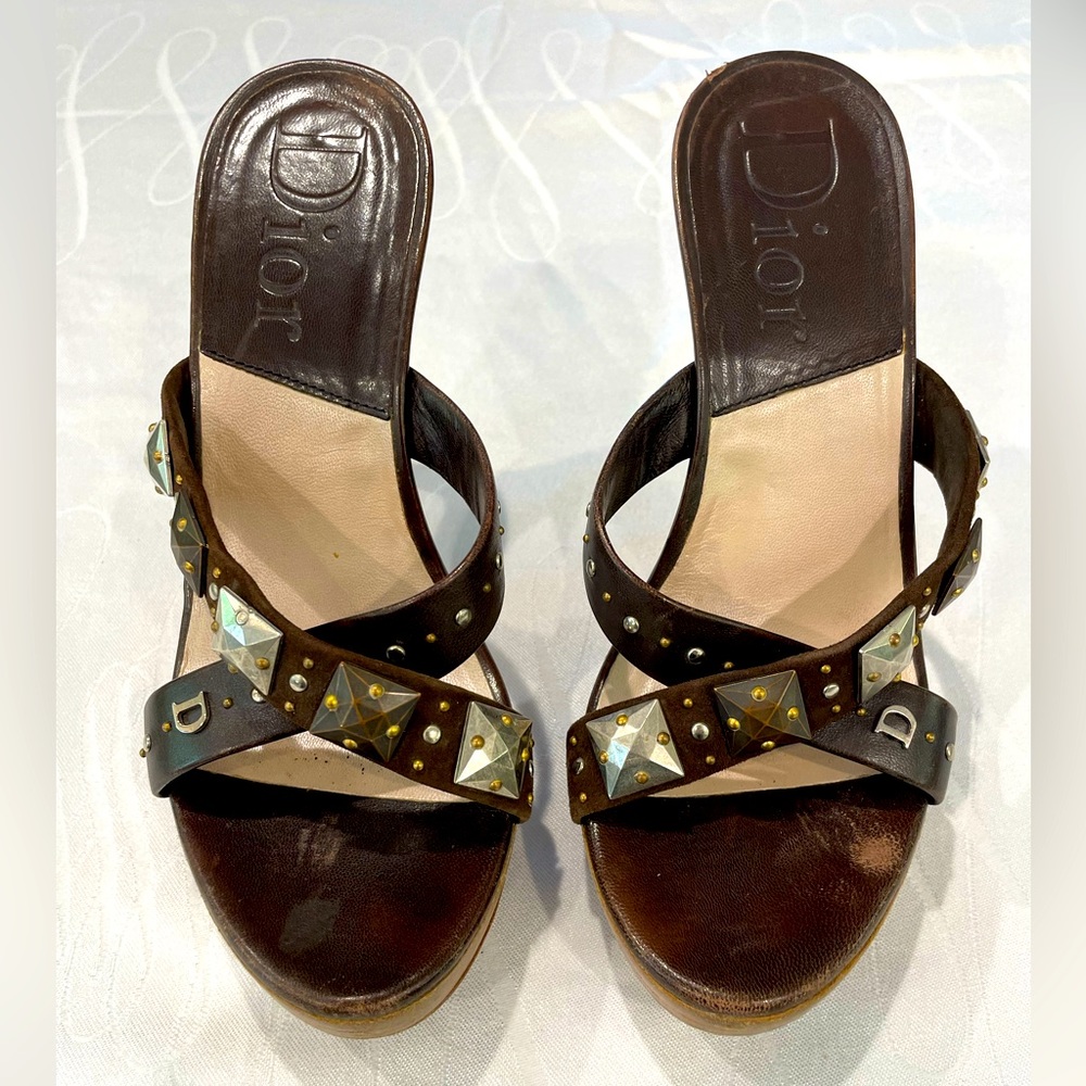 Christian Dior rare Wedge Stilettos